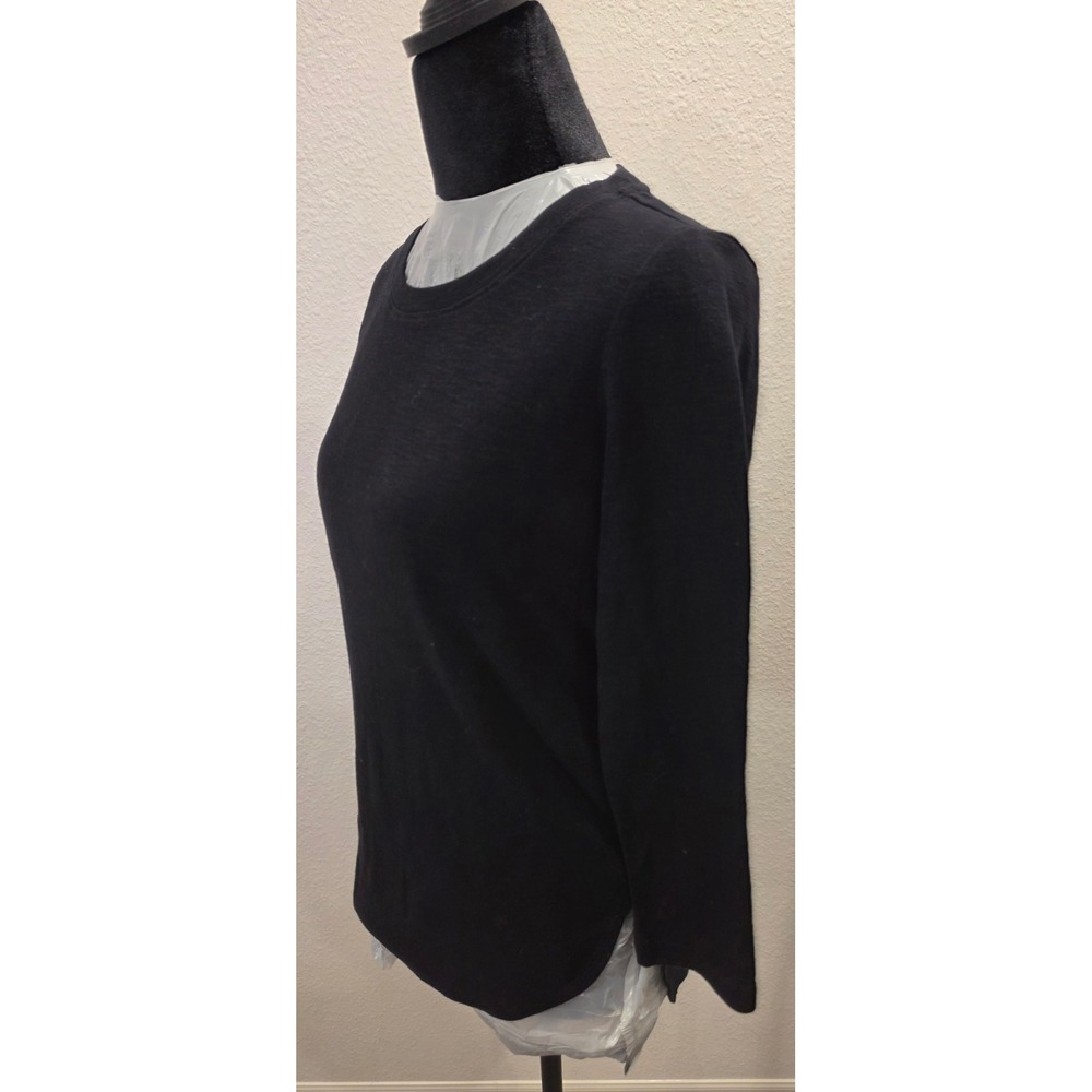 Tommy Bahama Ashby Aisles Rib 3/4 Tee Black XS TW2112470U